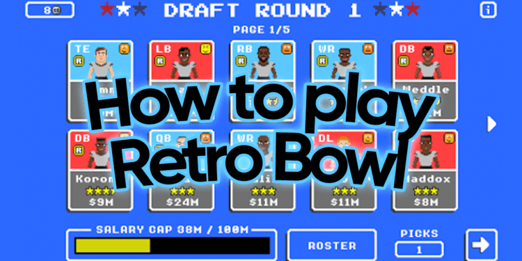 how to play retro bowl