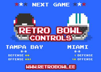 retro bowl controls